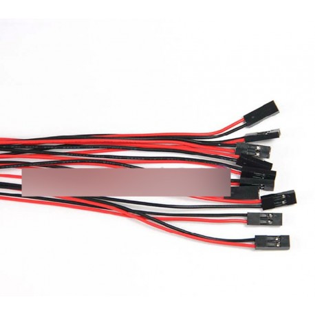 2Pcs70cm 2PIN Kábel szett vezetéket Arduino 3D