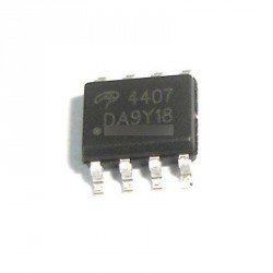 2db 4407 AO4407 SOP8 P-csatornás MOSFET IC