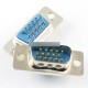 VGA Male DB15 15-Pin D-SUB  csatlakozó adapter