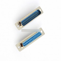 1pár 25 tűs D-SUB DB25 Pin Férfi csatlakozó