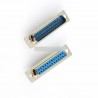 1pár 25 tűs D-SUB DB25 Pin Férfi csatlakozó