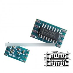 2db Soros port RS232 TTL átalakító adapter modul