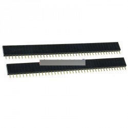3db 40pin 2,54 Egysoros female kapocs Strip PBC