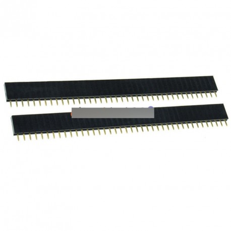 3db 40pin 2,54 Egysoros female kapocs Strip PBC