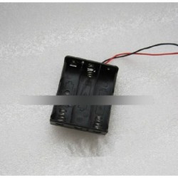 Műanyag Akkumulátor tároló tok Box 3 db AA 4,5 V