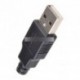 2db USB2.0  Plug 4 tűs adapter csatlakozó aljzat
