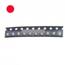 50db Super élénk piros színű 0805 SMD LED SMT top