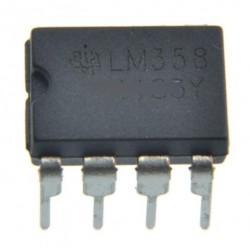 10db LM358P LM358N LM358 DIP-8 műveleti erősítő IC
