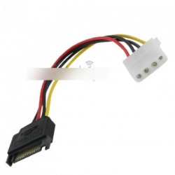 2db  4 tűs tápcsatlakozó adapter kábel Molex