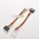 2db  4 tűs tápcsatlakozó adapter kábel Molex