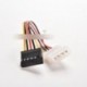 2db  4 tűs tápcsatlakozó adapter kábel Molex
