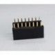 10db 1x8 Egysoros 8 Pins PCB aljzat  fejléc 2,54
