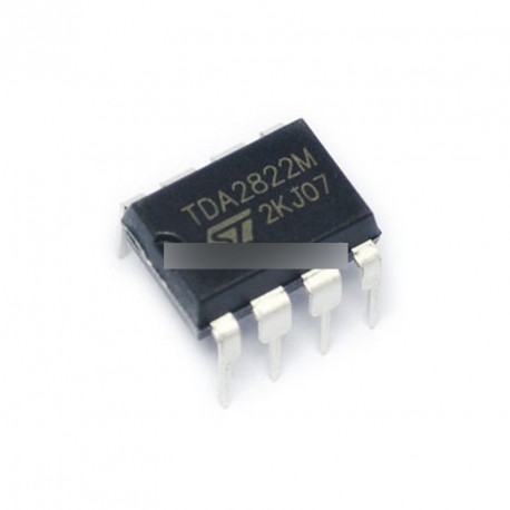 10db IC TDA2822M DIP-8 ST AMP AUDIO DUAL LOW VOLT