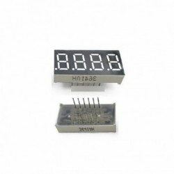 2db 0.36inch 7 Segment 4 Digit közös katód 0,36 "