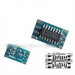 2db Soros port Mini RS232 TTL átalakító adapter
