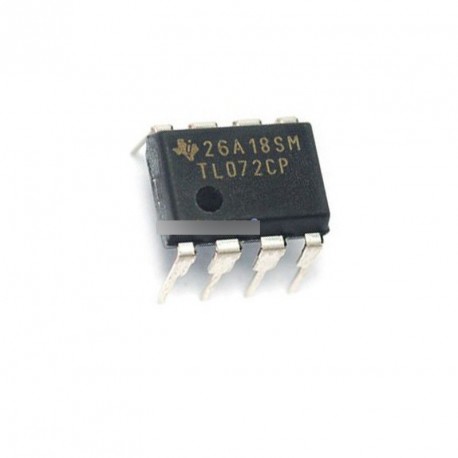 10db TL072 DIP-8 ZAJCSILLAPÍTOTT J-FET DUAL OP-AM