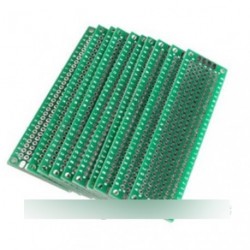 2db PCB ónozott próbapanel 2x8 cm 20mmx80mm FR4