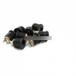 10db DC Outlet Belső Pin 2.1mm 5.5x2.1mm DC-022