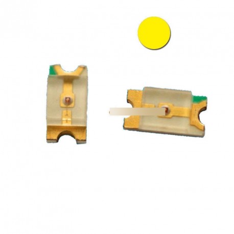 20db 1206 sárga LED SMD SMT izzó  RoHs