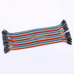 40db dupont vezeték jump kábel 20cm 2.54MM Arduino