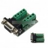 DB9 csatlakozó Terminal modul RS232 Soros