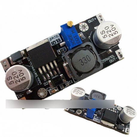 LM2596 DC-DC állítható tápegység modul DC 1.5V-35V