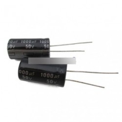 10db 1000uF 50V 105 ° C  elektrolit kondenzátor