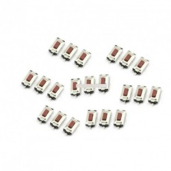 100db 3X6X2.5mm mikrokapcsoló  2 Pin SMD A