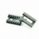 10db 14Pin DIP SIP Round IC foglalat adapter