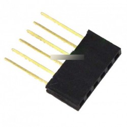 10db 6 Pin 2,54 mm hosszú láb fej Arduino