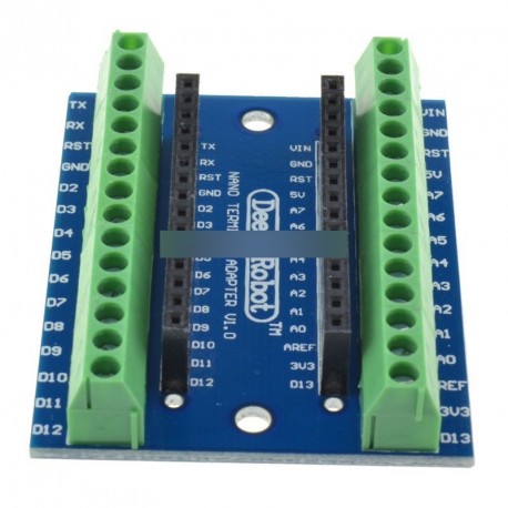 Arduino Nano V3.0 AVR ATMEGA328P-AU modul terminal