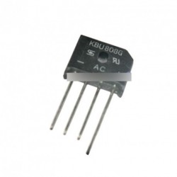 5db KBU808 SIP-4 KBU-808 8A 800V híd egyenirányító