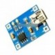 5db 5V Mini USB 1A akku töltő modul 4.5V-5.5V