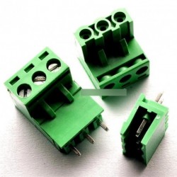 5db KF2EDGK  4PIN Derékszögű csatlakozó 5.08mm