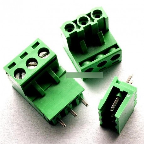 5db KF2EDGK  4PIN Derékszögű csatlakozó 5.08mm