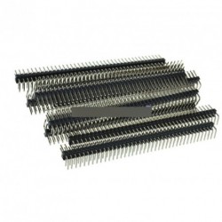 10db 2,54 mm 2 x 40 tűs  Pin fej Strip