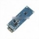 DC 4.5-40V - 5V 2A USB töltő DC-DC voltméter modul