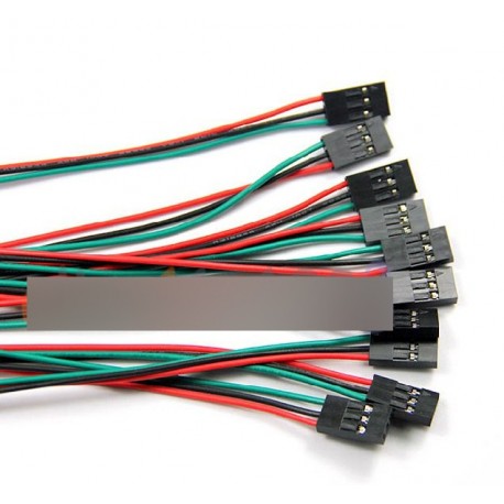 5Pcs70cm 3p Kábelszett Arduino 3D nyomtató Reprap