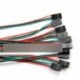 10Pcs70cm 3pin Kábel szett vezetéket az Arduino 3D