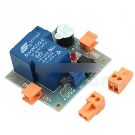 12V Akkumulátoros Hang fény riasztás  Low Voltage