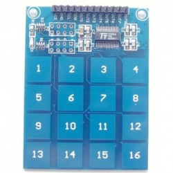 2db Arduino TTP229 16 csatornás  Szenzor Modul