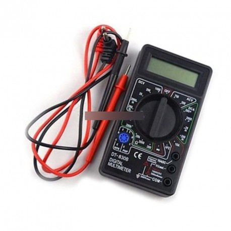 Digitális multiméter AC DC voltmérő Ohm Teszter