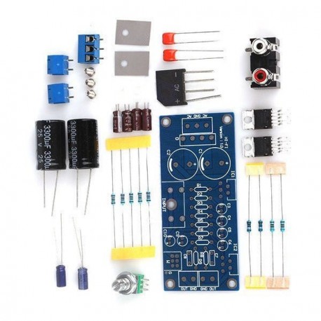 Arduino audio táp erősítő szett OCL 18W x 2 BTL 36W