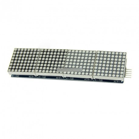 MAX7219  Kijelző  soros pontmátrixos modul Arduino