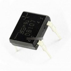 100db DIP 4 DB107 1A 1000V  fázisainak dióda híd