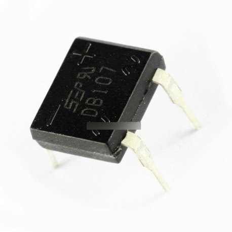 100db DIP 4 DB107 1A 1000V  fázisainak dióda híd