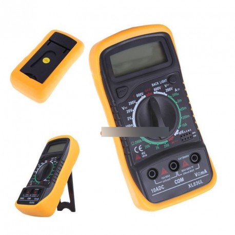 Digitális XL-830L LCD multiméter voltmérő  Teszter