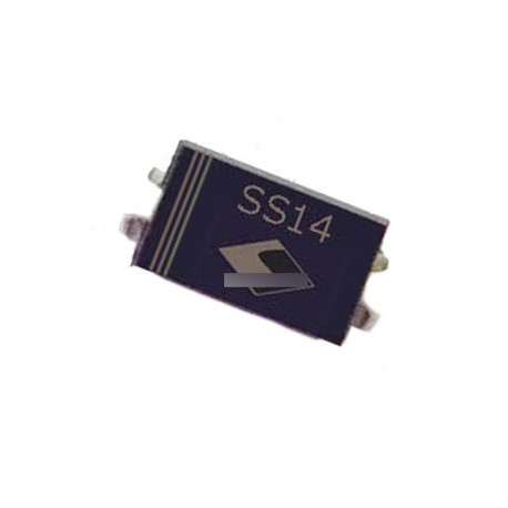 500db 1N5819 SS14 40V Schottky dióda  DO214AC SMD
