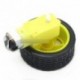 4db Arduino Robot Műanyag Tire Kerék DC 3-6v 3V 5V