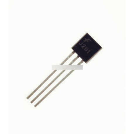 50db J201 JFET N-csatornás tranzisztor 50mA 40V TO